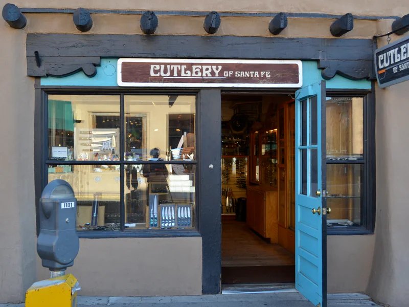 Cutlery of Santa Fe is a knife store in Carlsbad, New Mexico featuring Benchmade, Victorinox, Opinel knives and knife sharpening.
