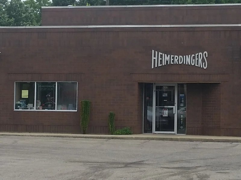 Heimerdinger Cutlery Company is a knife store in Akron, Indiana featuring Kitchen, Benchmade, Spyderco knives and knife sharpening.