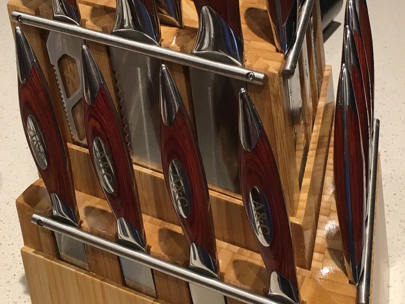 Rhineland Cutlery is a knife store in Bushnell, Florida featuring Chef, German knives and knife sharpening.