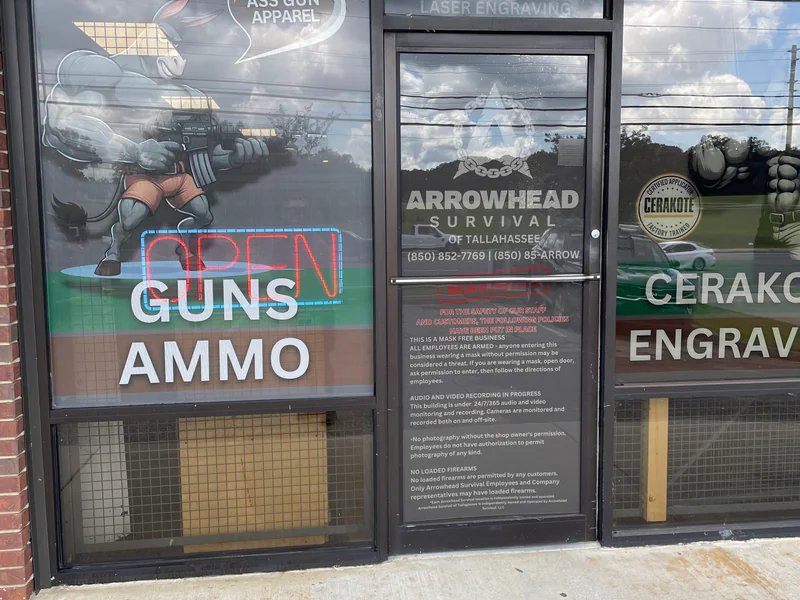 Arrowhead Survival LLC is a knife store in Tallahassee, Florida featuring Custom knives and knife sharpening.