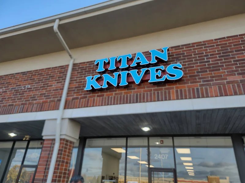 Titan International Knives is a knife store in Chicago Heights, Illinois featuring Buck, Custom knives and knife sharpening.