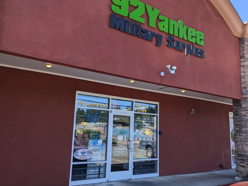 92Yankee Military, Tactical & Outdoor is a knife store in Lakewood, Washington featuring Custom knives and knife sharpening.