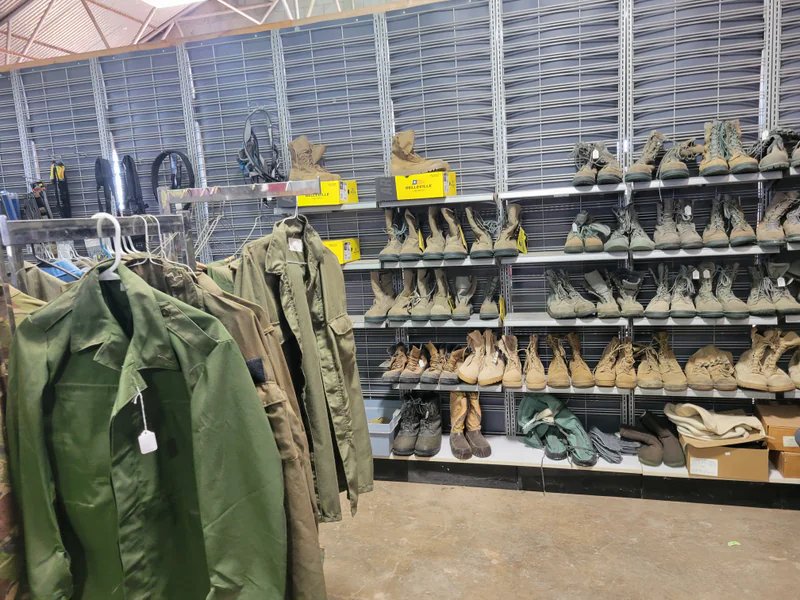 Texas Surplus and Survival is a knife store in Abilene, Texas with a wide selection of knives.
