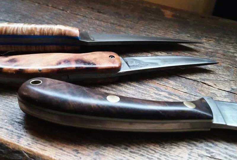Iron Bear Knife and Forge is a knife store in Alder, Montana featuring Chef knives and knife sharpening.