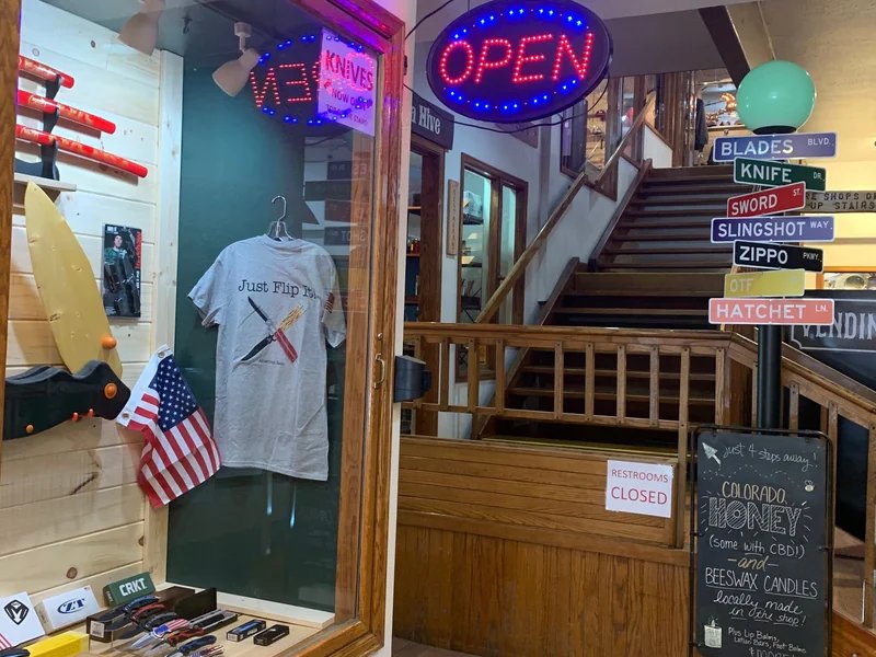 BLADES - We've Got The Edge! is a knife store in Antonito, Colorado featuring Custom knives and knife sharpening.