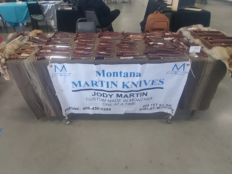 Montana Martin Knives is a knife store in Ryegate, Montana with a wide selection of knives.