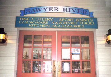 Sawyer River Knife & Trading Co is a knife store in Auburn, Nebraska featuring Chef, Custom, Pocket knives and knife sharpening.