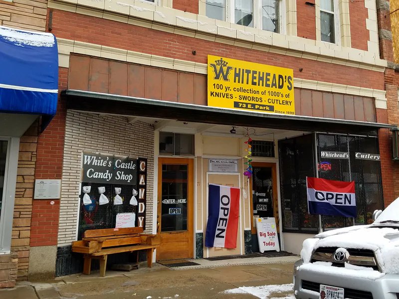 Whitehead Cutlery is a knife store in Eagle Butte, South Dakota featuring Pocket knives and knife sharpening.
