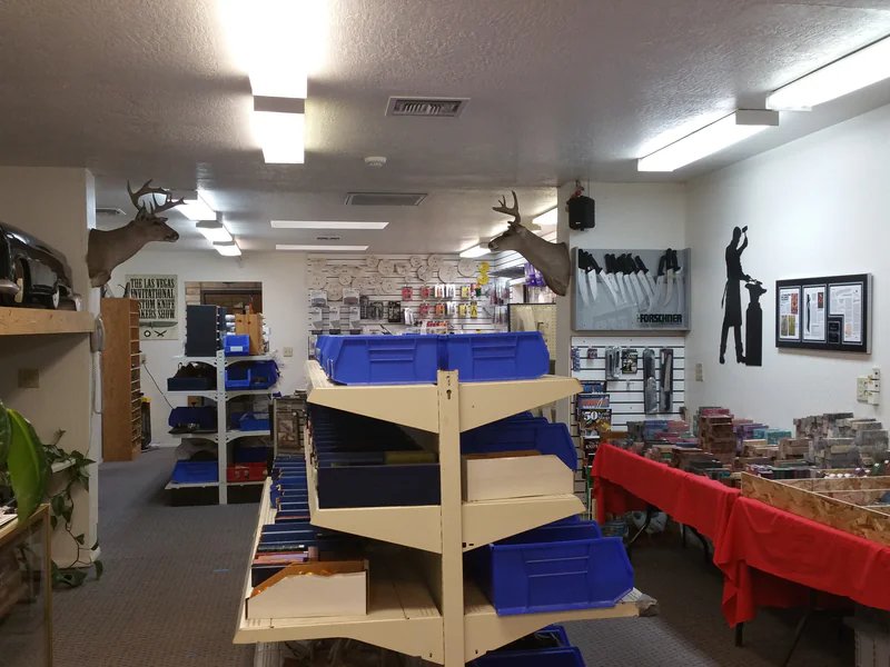 Knife & Gun Finishing Supplies is a knife store in Central, Arizona featuring Custom knives and knife sharpening.