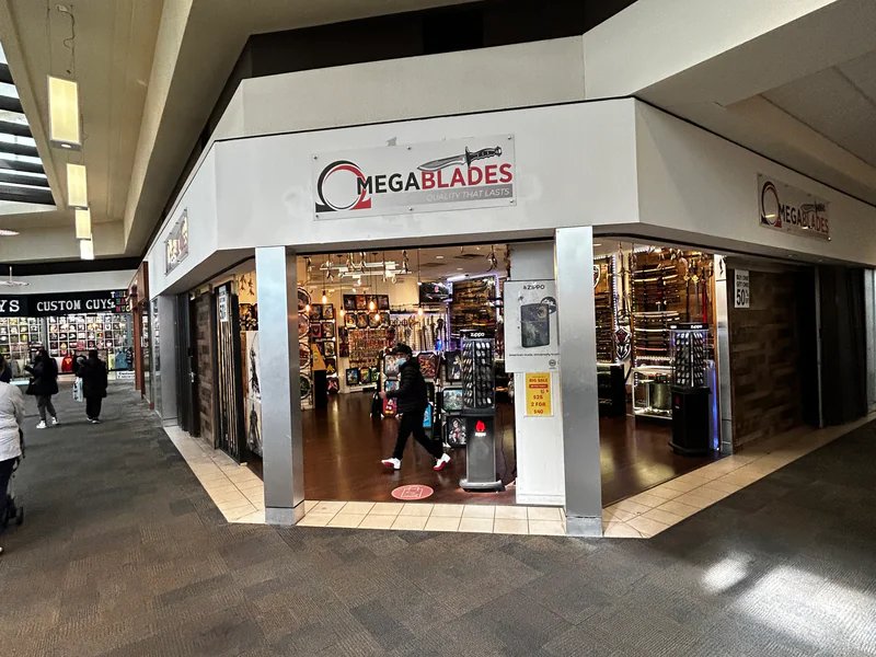 Omega Blades Maplewood Mall Collectibles is a knife store in Benson, Minnesota featuring Custom knives and knife sharpening.