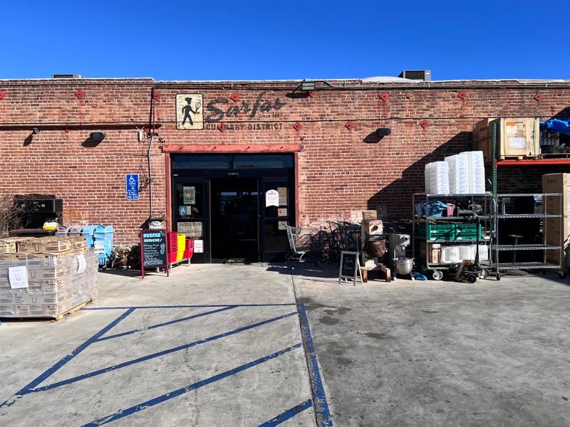 Surfas Culinary District is a knife store in Los Angeles, California featuring Custom, Kitchen knives and knife sharpening.