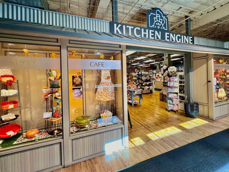 The Kitchen Engine - Shop & Coffee is a knife store in Spokane, Washington featuring Kitchen, Custom knives and knife sharpening.