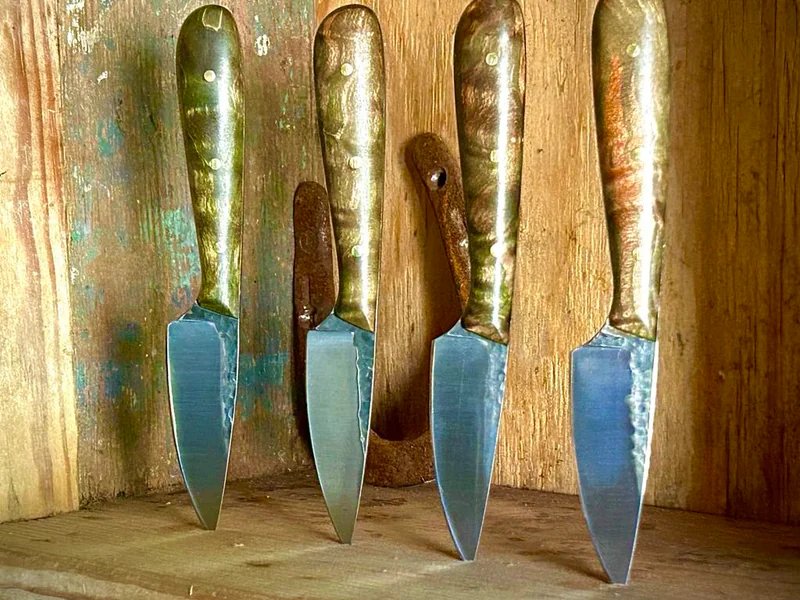 51 Bravo Custom Knives is a knife store in Norway, Michigan featuring Damascus, Hunting, Custom knives.