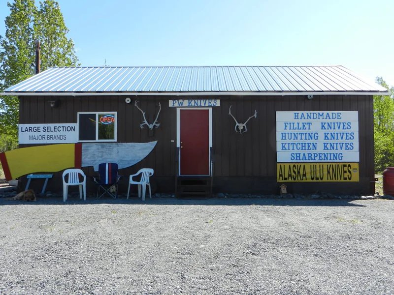 PW Knives is a knife store in Kenai, Alaska featuring Custom knives and knife sharpening.