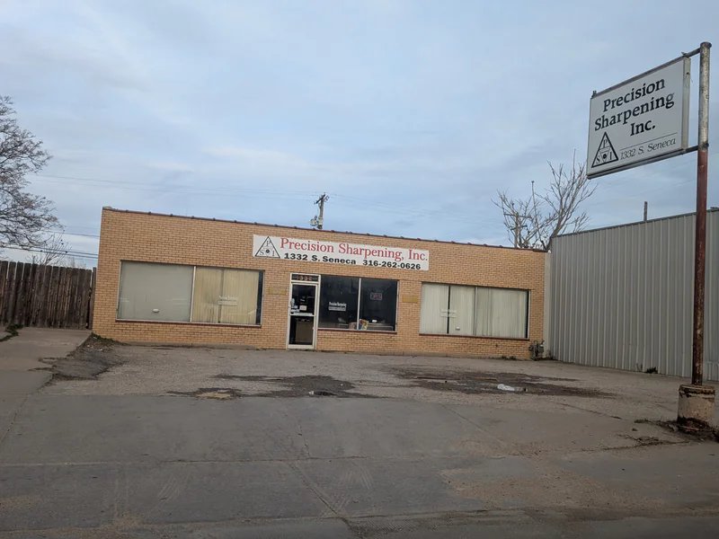Precision Sharpening Inc is a knife sharpening store in Wichita, Kansas providing blade services.