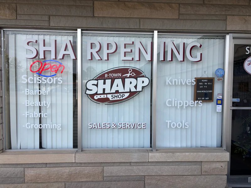 B-Town Sharp Shop by Bloomington Precision Sharpening Service is a knife sharpening store in Akron, Indiana providing blade services.