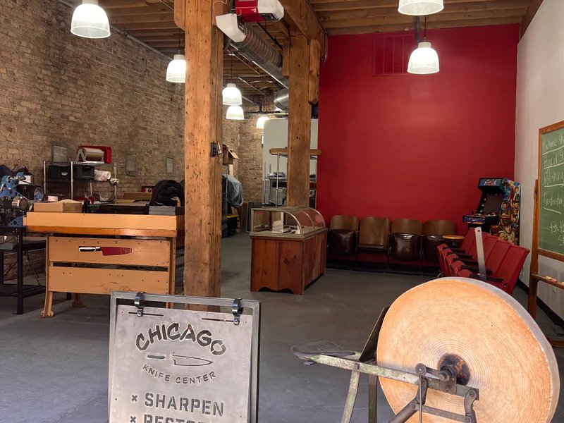 Chicago Knife Center (CKC) is a knife sharpening store in Chicago Heights, Illinois providing blade services.