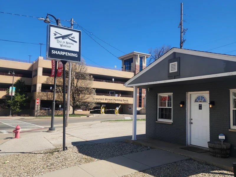 Edge Of Normal Workshop is a knife sharpening store in Dunfermline, Illinois providing blade services.