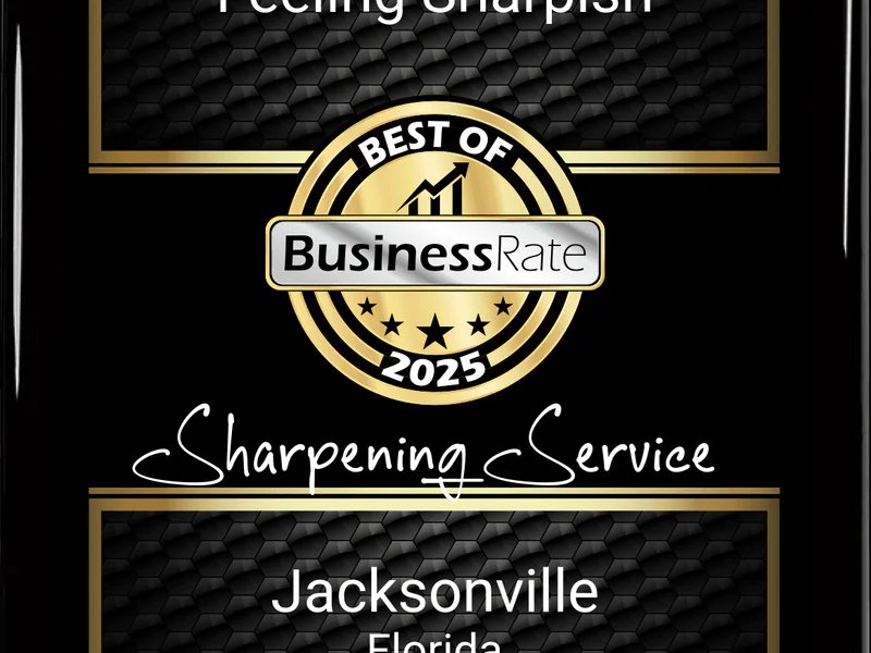 Feeling Sharpish is a knife sharpening store in Jacksonville, Florida providing blade services.