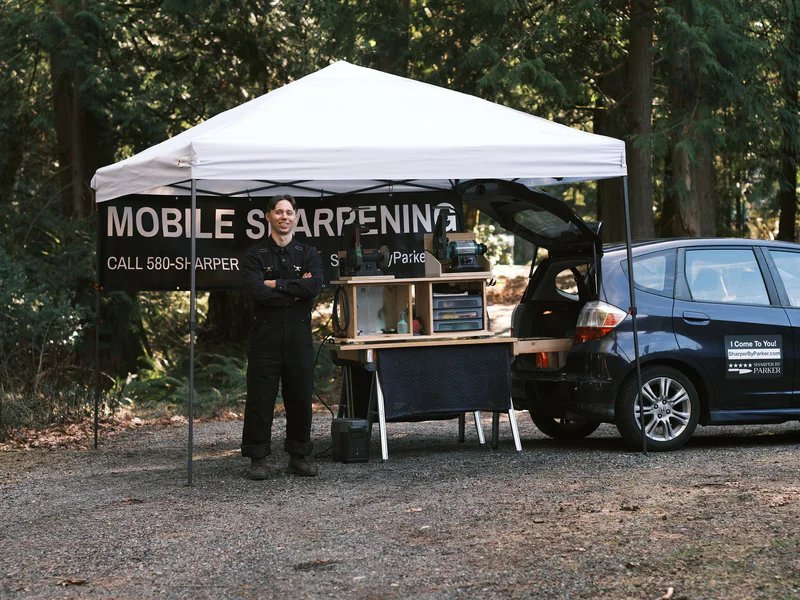 Sharper By Parker - Knife Sharpening is a knife sharpening store in Bellingham, Washington providing blade services.