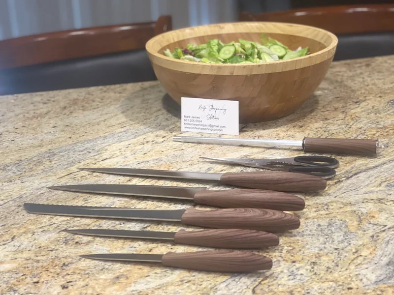 Shear & Knife Sharpening Solutions is a knife sharpening store in Santa Clarita, California providing blade services.