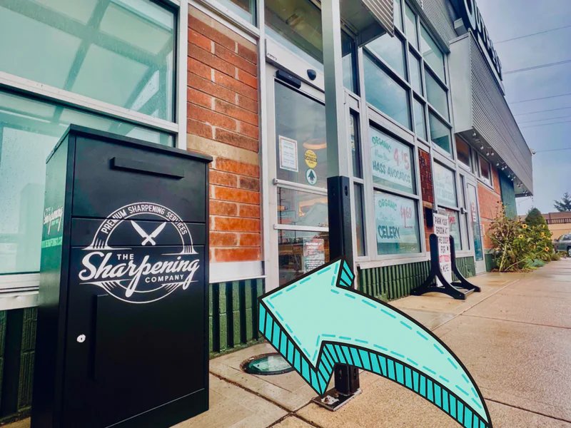 The Sharpening Company-DropBox is a knife sharpening store in Milwaukee, Wisconsin providing blade services.