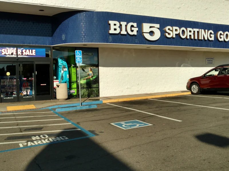Big 5 Sporting Goods is a knife store in Redding, California with a wide selection of knives and sharpening.