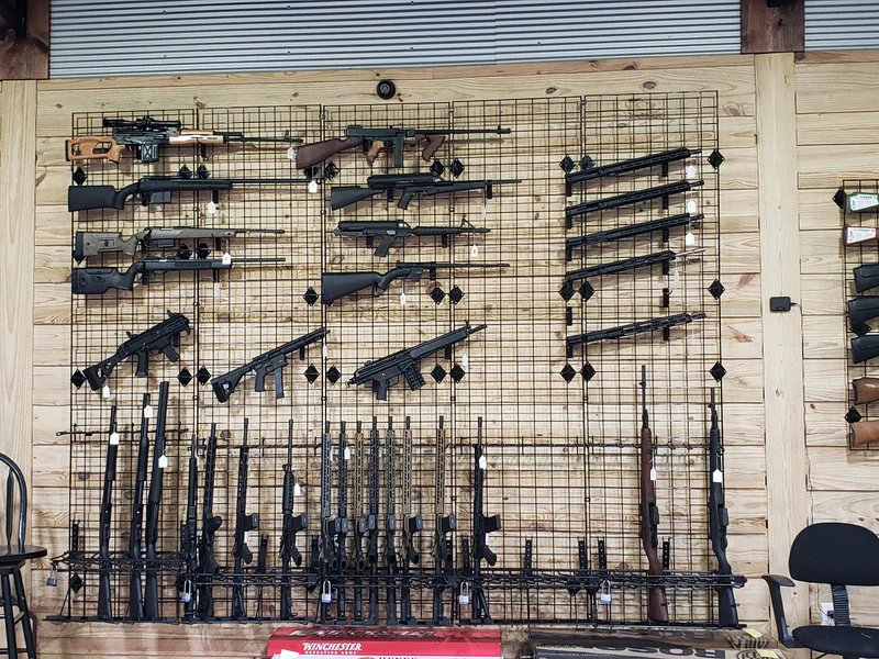 Big Cedar Firearms Outfitters is a knife store in Lucedale, Mississippi with a wide selection of knives and sharpening.
