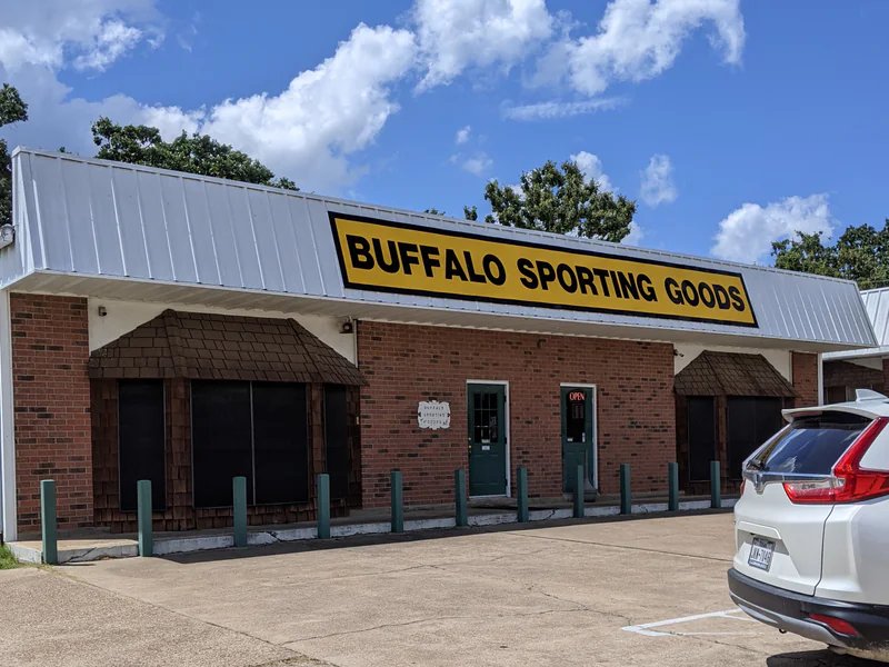 Buffalo Sporting Goods is a knife store in Buffalo, Texas featuring Hunting knives and knife sharpening.