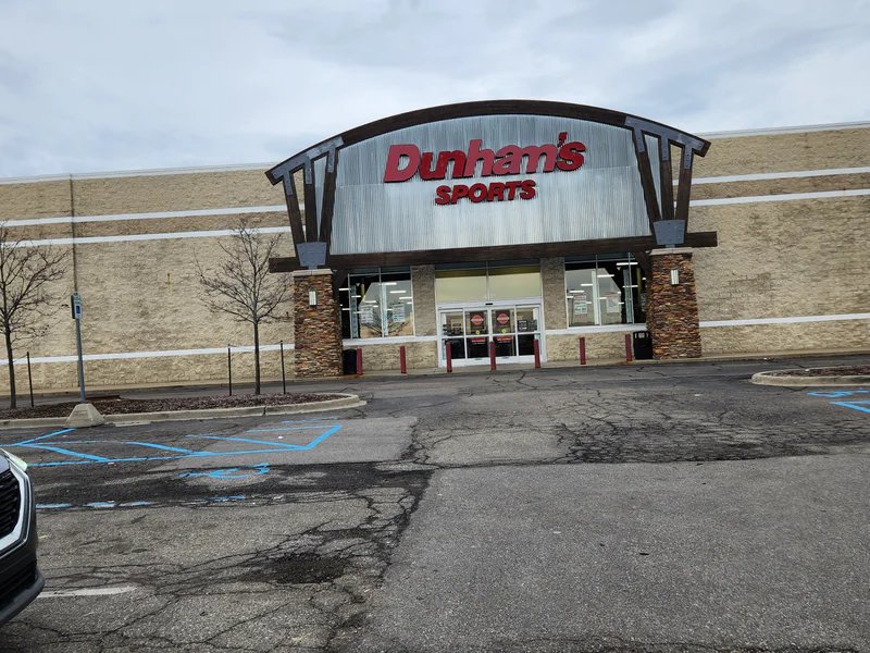Dunham's Sports is a knife store in Flint, Michigan featuring Hunting, Custom knives.