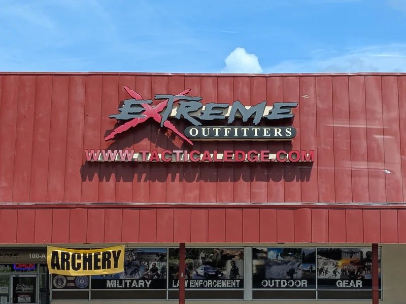 Extreme Outfitters is a knife store in Jacksonville, North Carolina featuring Custom, Hunting knives and knife sharpening.
