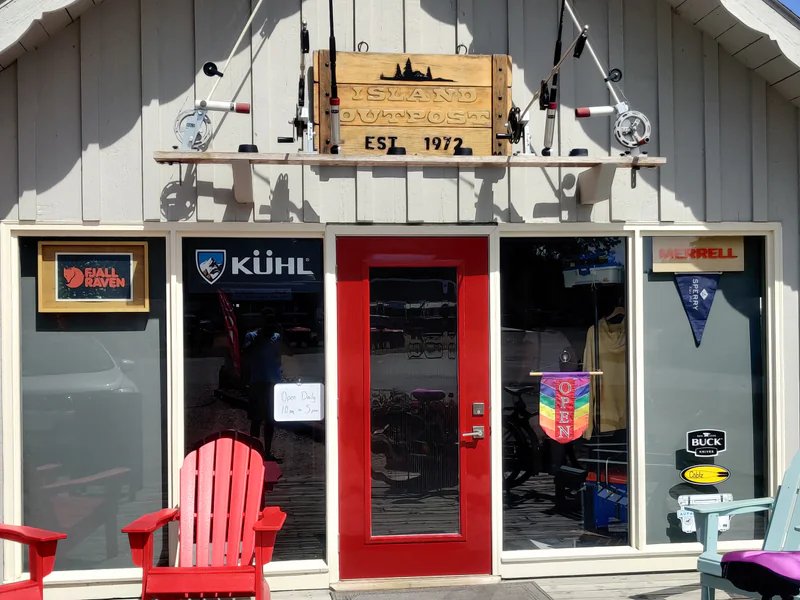 Island Outpost is a knife store in Washington Island, Wisconsin featuring Buck knives.