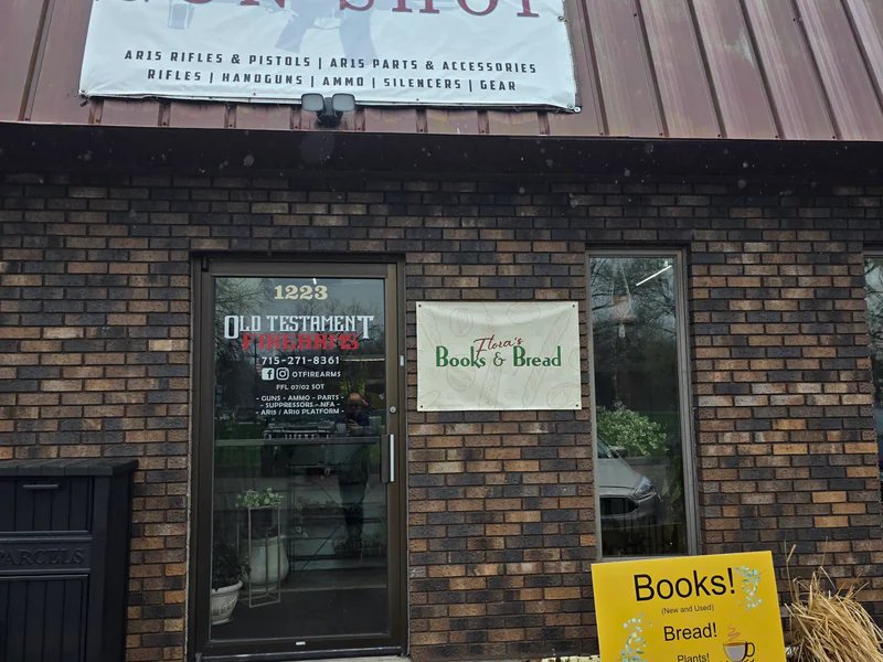 Old Testament Firearms Gun Shop is a knife store in Eau Claire, Wisconsin with a wide selection of knives and sharpening.