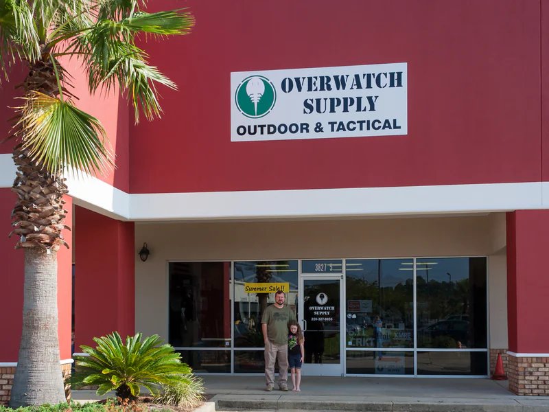 Overwatch Supply is a knife store in Eastabuchie, Mississippi featuring Custom, Tactical knives and knife sharpening.