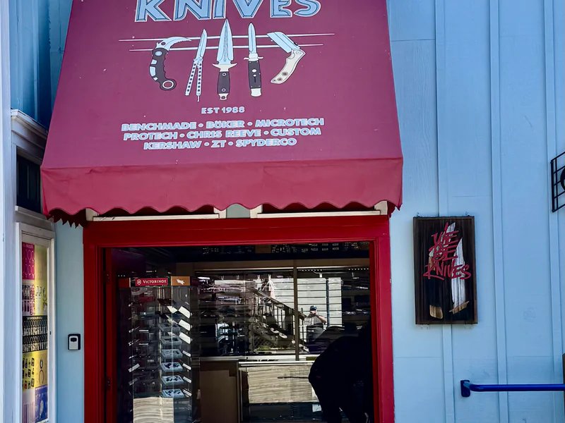 We Be Knives is a knife store in Manton, California featuring Custom, Pocket, Hunting knives and knife sharpening.