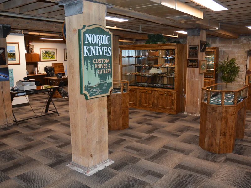 Nordic Knives is a knife store in Manton, California featuring Custom, Shun, Pocket knives and knife sharpening.