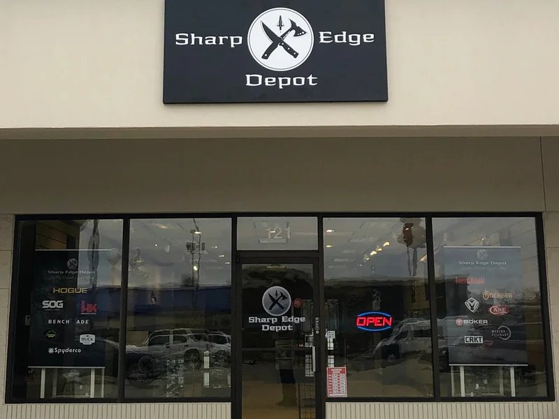 Sharp Edge Depot is a knife store in Alexander, Iowa featuring Handmade, Chef knives and knife sharpening.